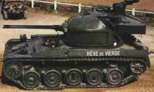 Double-barrel 30mm-armed AMX13 tank